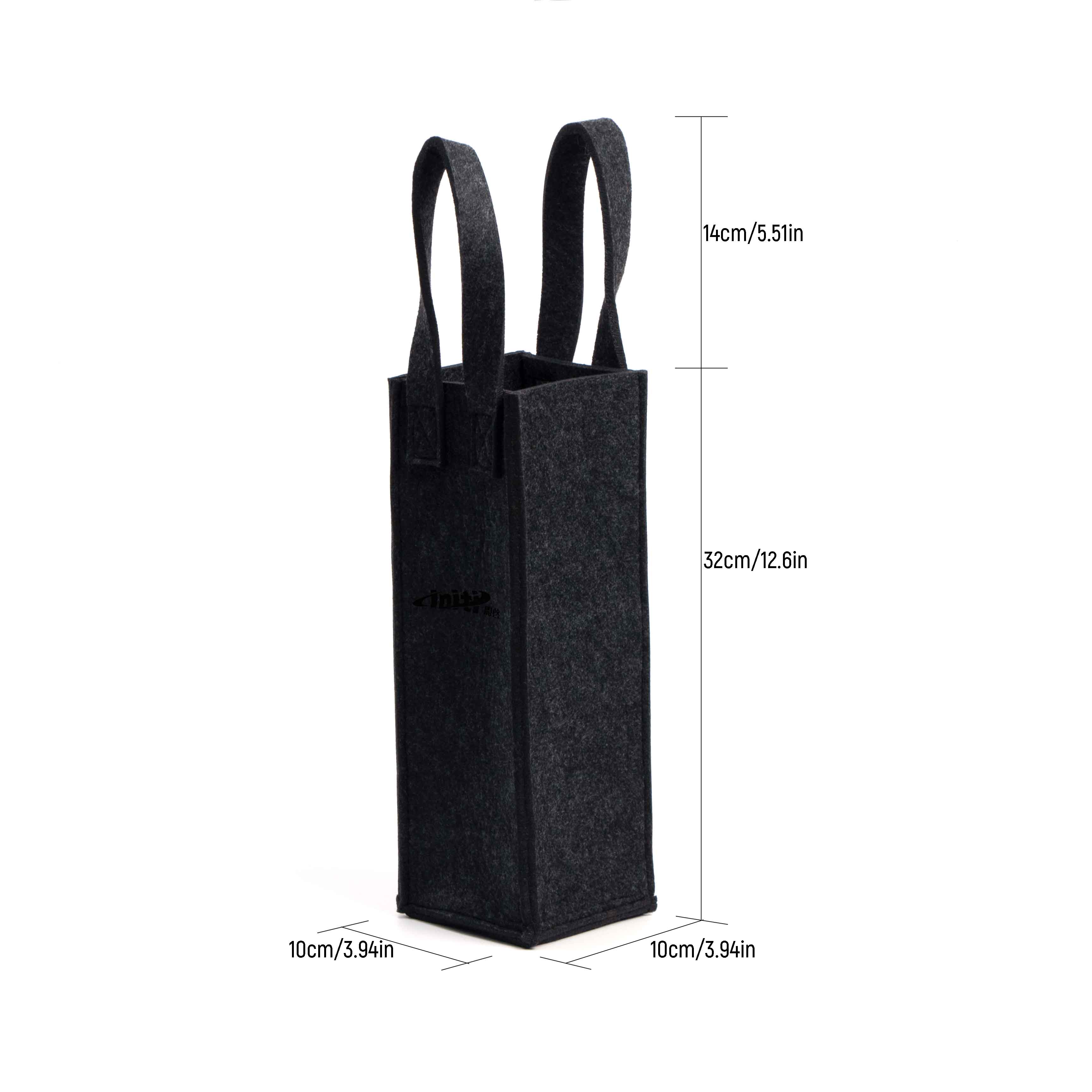 Custom wine tote bag