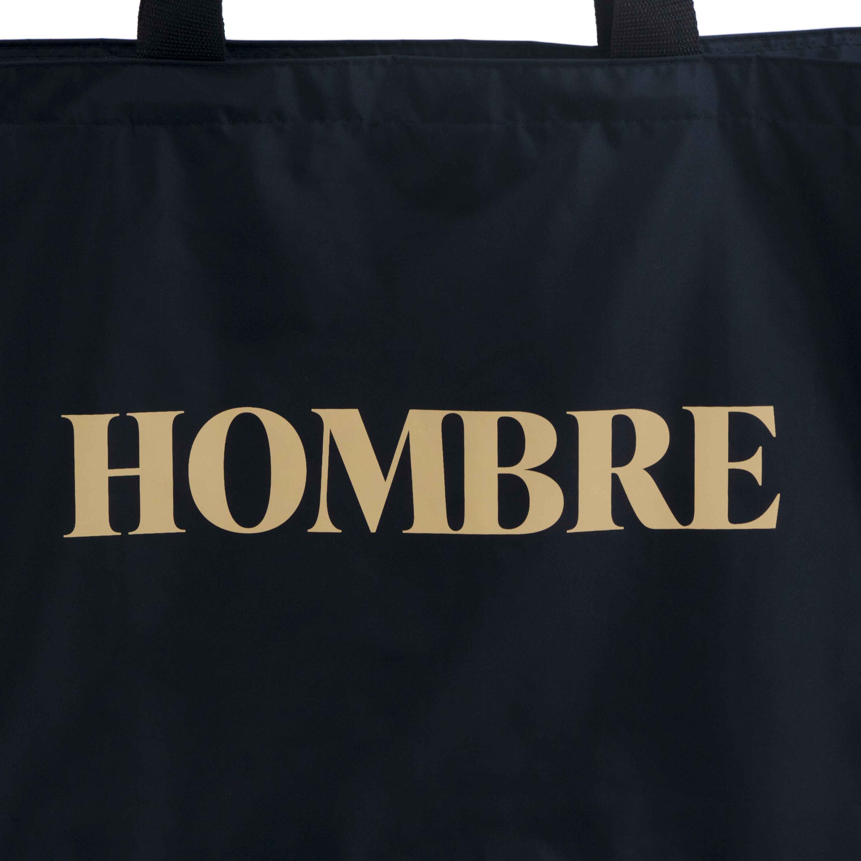 Black Nylon Tote Bag