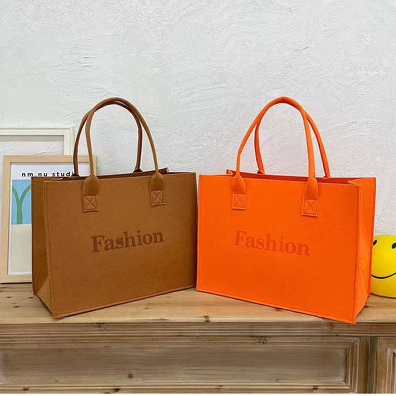 Custom Felt Tote Bag