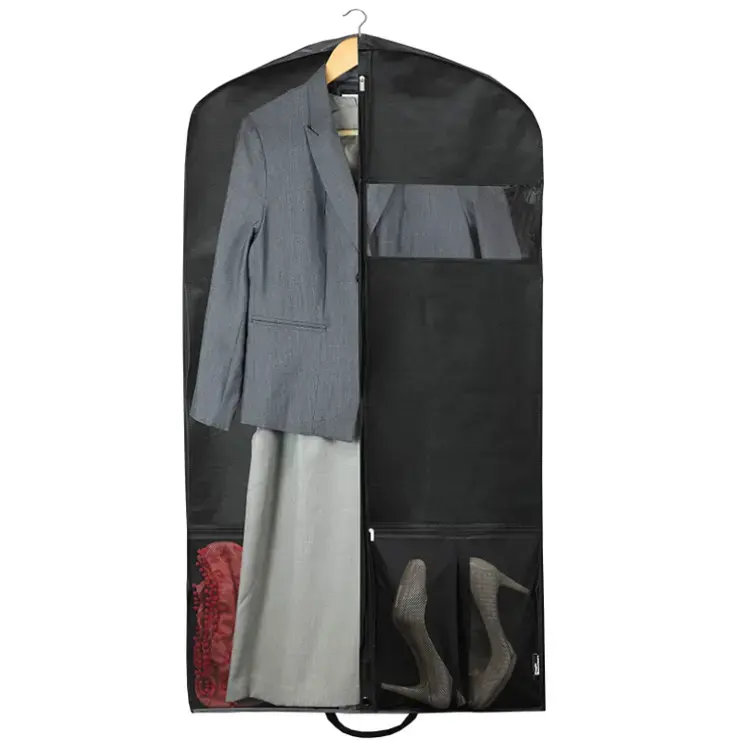 Heavy Duty Dust Suit Garment Bag With Pocket