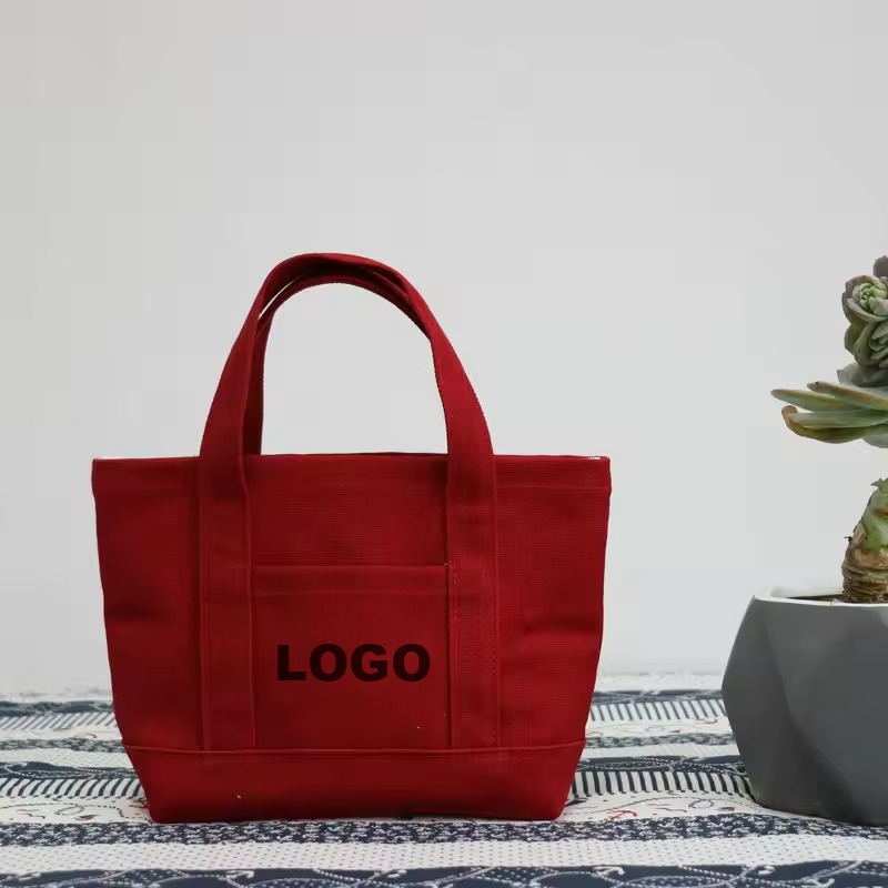 Small canvas tote bag