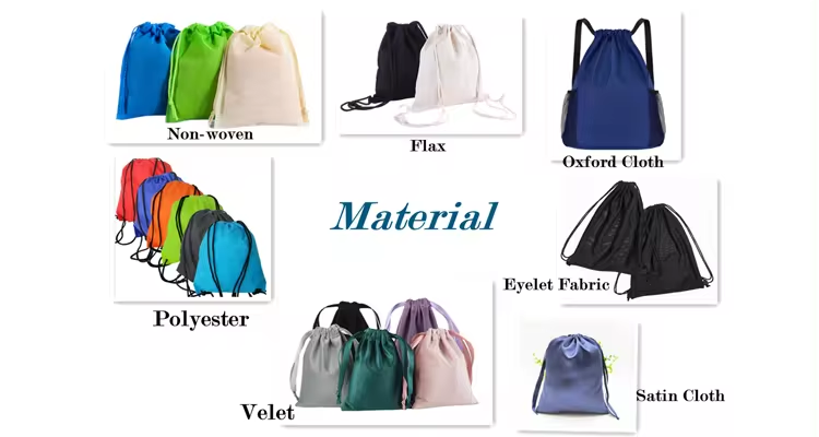 What is the best material for a drawstring bag?