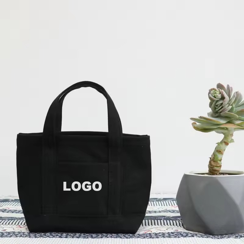 Small canvas tote bag