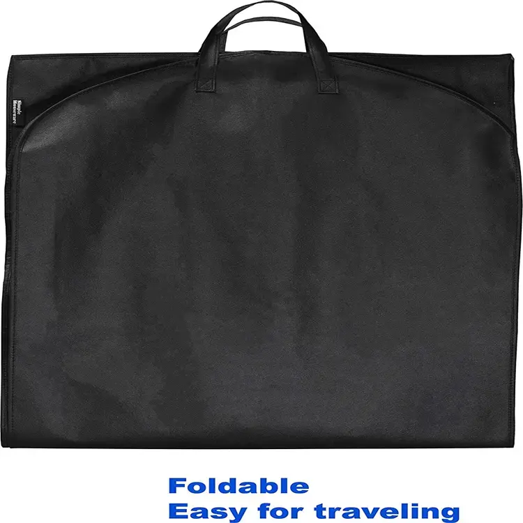 Heavy Duty Dust Suit Garment Bag With Pocket