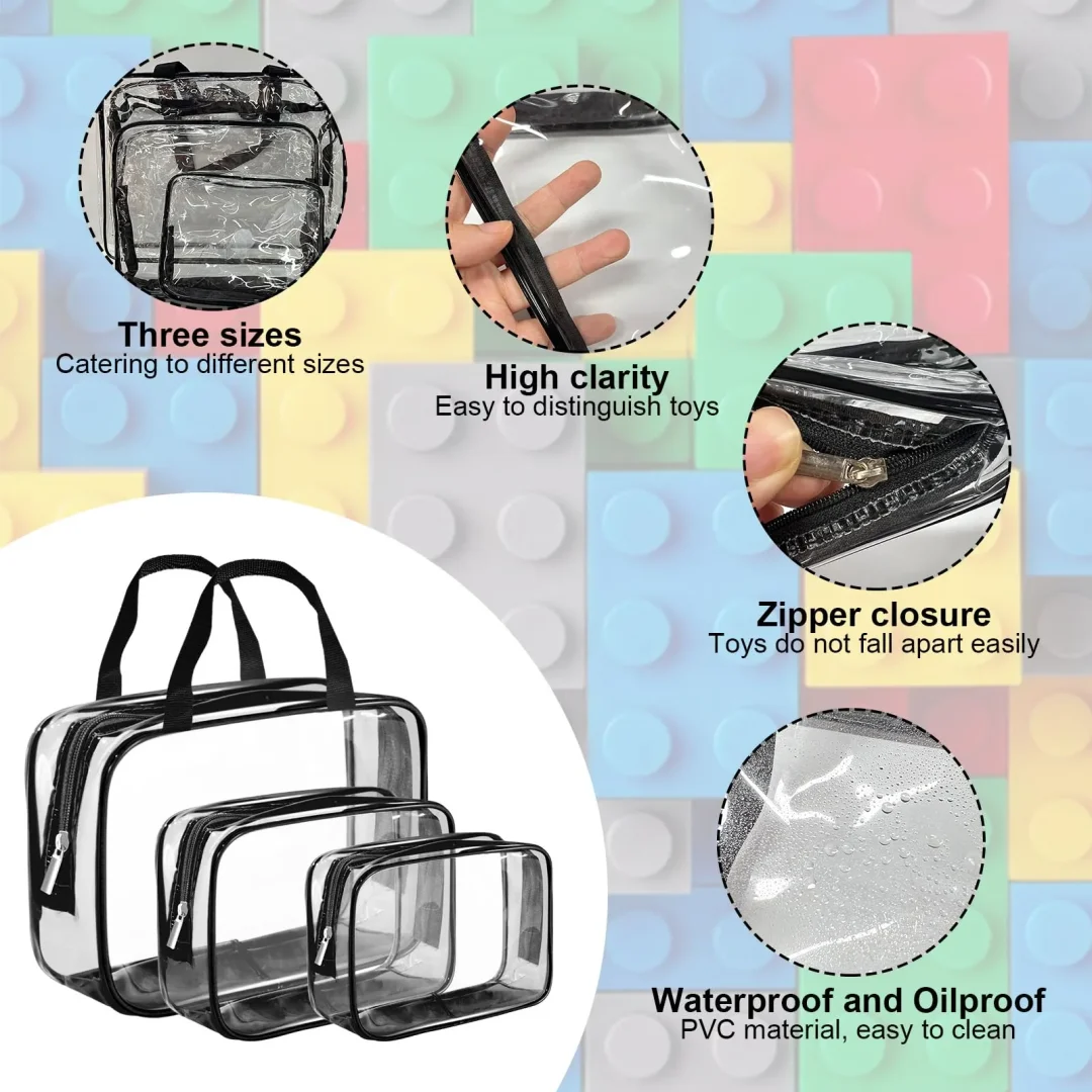Clear toy storage bags 2 Clear toy storage bags 2