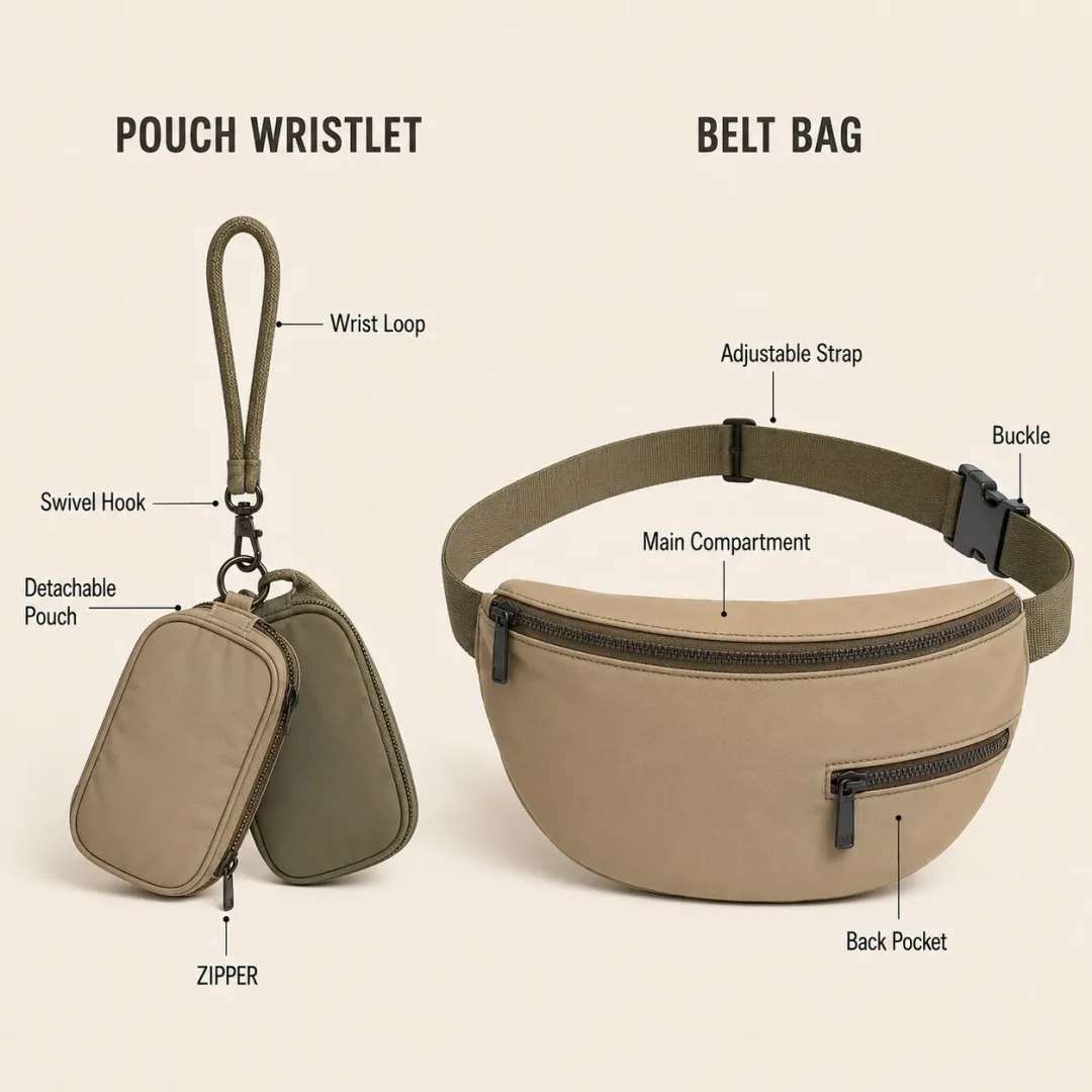 Pouch Wristlet vs Belt Bag: Which Is Better for Everyday Carry? 1