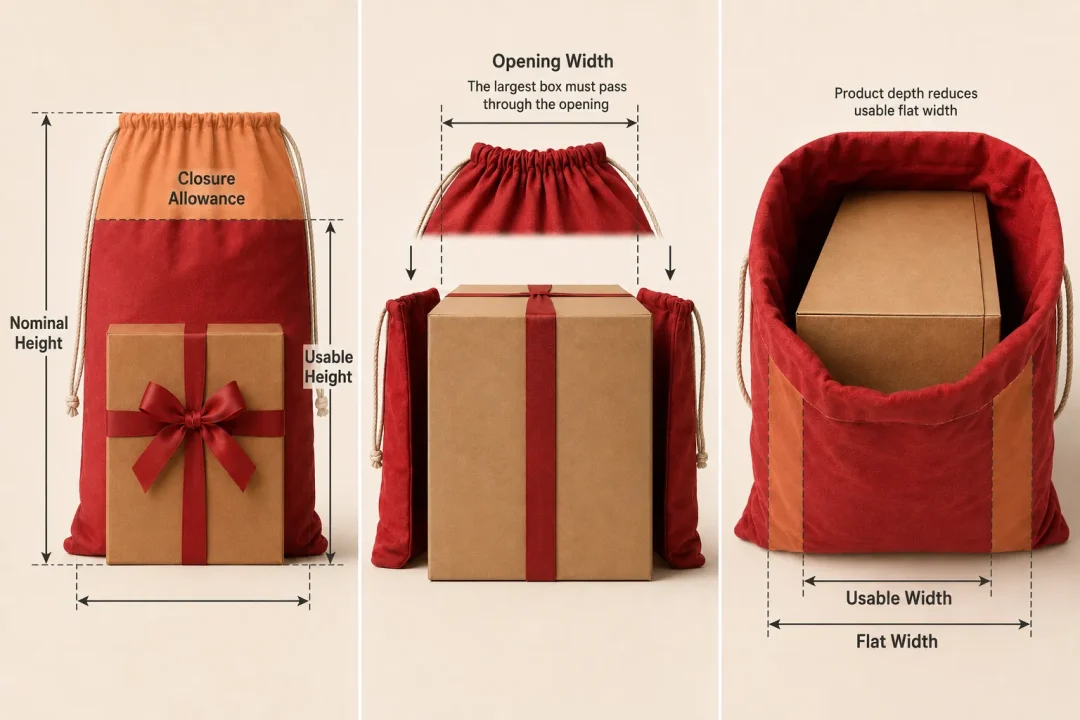 Santa Sack Size Guide 5 Santa Sack Size Guide 5
