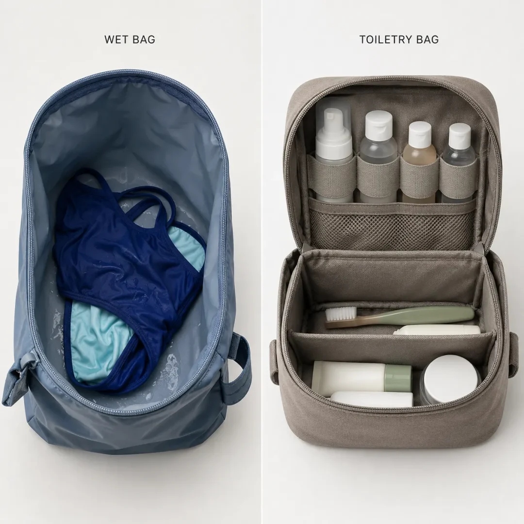 Wet Bag vs Toiletry Bag: What’s the Difference? 1 Wet Bag vs Toiletry Bag: What’s the Difference? 1