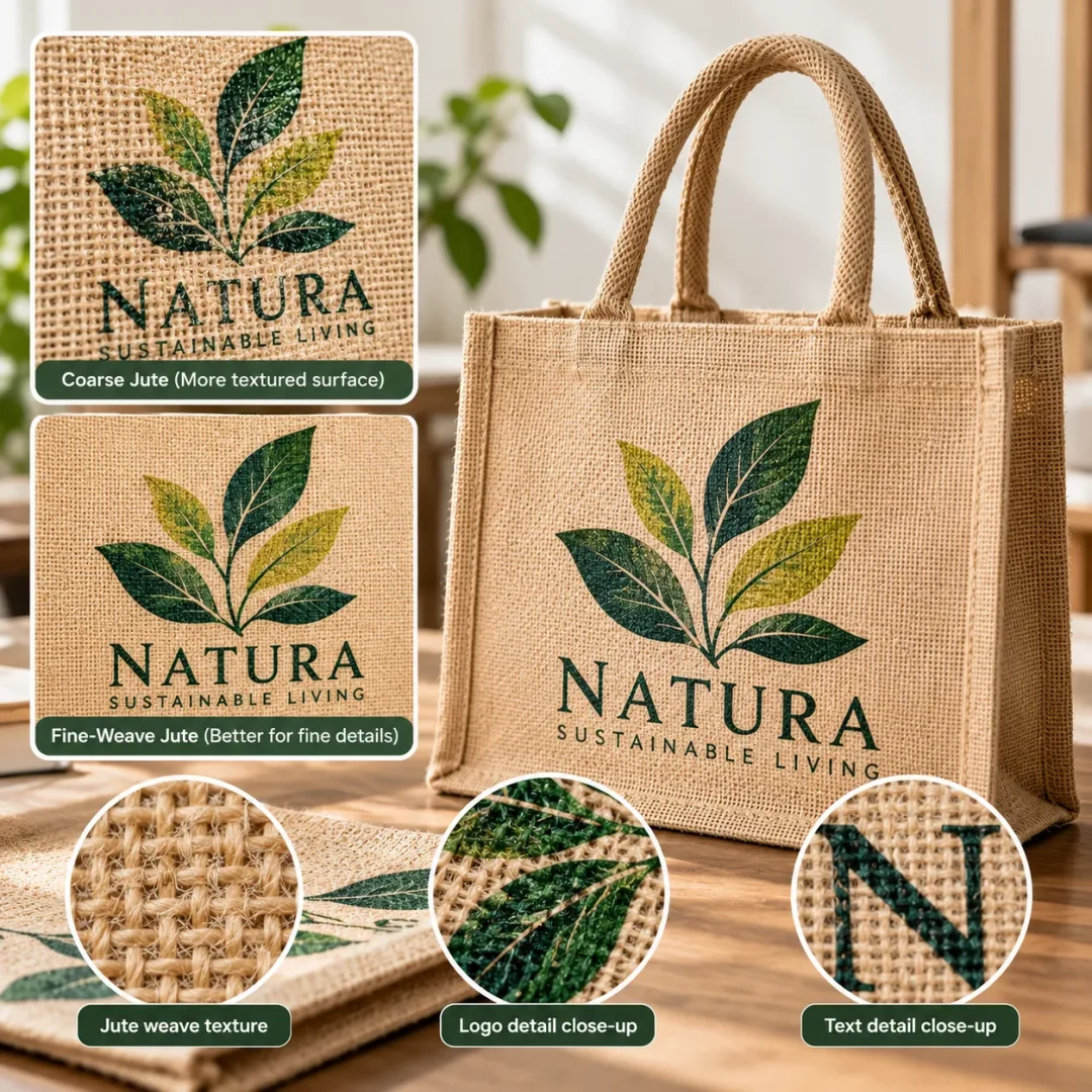 Can You Print Detailed Logos on Jute Bags? 1 Can You Print Detailed Logos on Jute Bags? 1